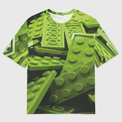 Мужская футболка оверсайз Лего магия