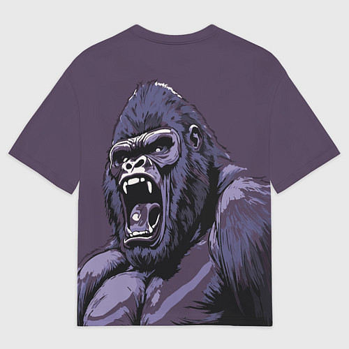 Мужская футболка оверсайз Lord of the Jungle / 3D-принт – фото 2