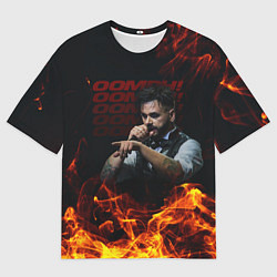 Футболка оверсайз мужская Dero Goi Oomph, цвет: 3D-принт