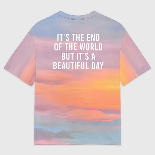 Мужская футболка оверсайз Thirty Seconds to Mars Seasons / 3D-принт – фото 2