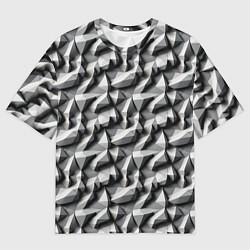 Мужская футболка оверсайз Камни