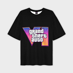 Футболка оверсайз мужская Grand Theft Auto 6, цвет: 3D-принт