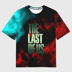 Футболка оверсайз мужская The last of us fire, цвет: 3D-принт