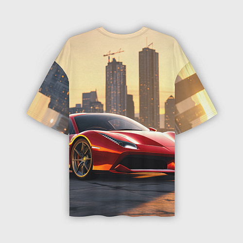Мужская футболка оверсайз GTA 6 Vice city / 3D-принт – фото 2