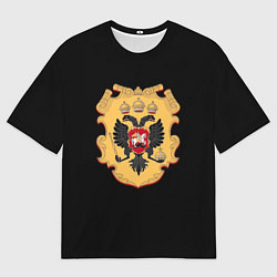 Футболка оверсайз мужская Имперский герб символкика, цвет: 3D-принт