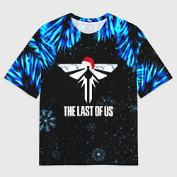 Мужская футболка оверсайз The last of us happy winter