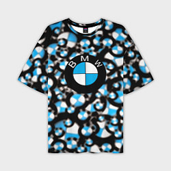 Мужская футболка оверсайз BMW sportlogo