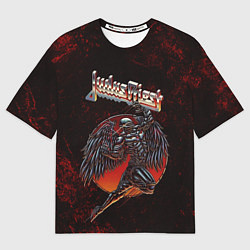 Мужская футболка оверсайз Painkiller Judas Priest