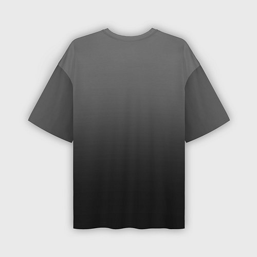 Мужская футболка оверсайз Три слезы бога на темном фоне / 3D-принт – фото 2