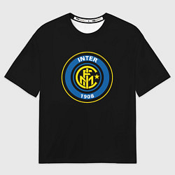 Футболка оверсайз мужская Inter fc, цвет: 3D-принт
