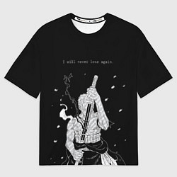 Футболка оверсайз мужская Я не проиграю - Зоро, цвет: 3D-принт