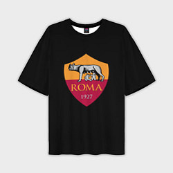 Мужская футболка оверсайз Roma fc club sport