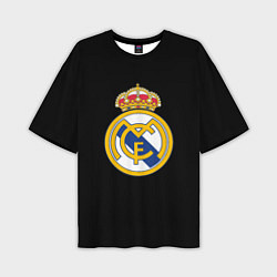 Мужская футболка оверсайз Real madrid fc club