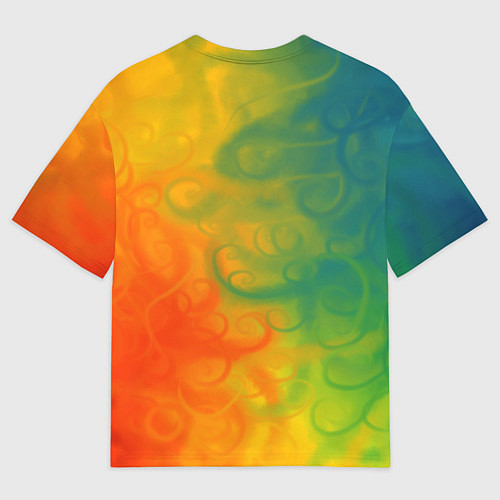 Мужская футболка оверсайз Апофегей с ошибкой / 3D-принт – фото 2