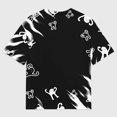 Мужская футболка оверсайз Ъуъ съука xbox mem / 3D-принт – фото 2