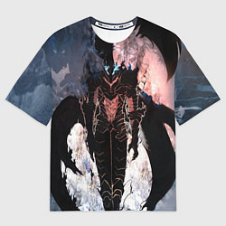 Мужская футболка оверсайз Solo leveling - Igris