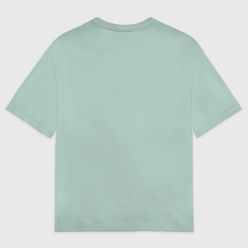 Мужская футболка оверсайз Дачные войска значок / 3D-принт – фото 2