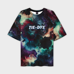 Мужская футболка оверсайз Tie - dye