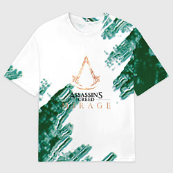 Футболка оверсайз мужская Assasins creed mirage game pattern, цвет: 3D-принт