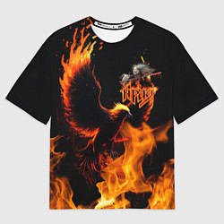 Футболка оверсайз мужская Феникс ария, цвет: 3D-принт