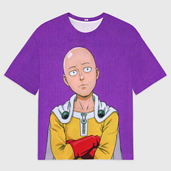 Футболка оверсайз мужская Realistic Saitama, цвет: 3D-принт