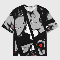Мужская футболка оверсайз Anime art