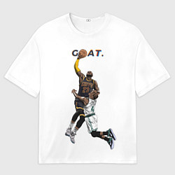 Мужская футболка оверсайз Goat 23 - LeBron James