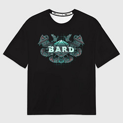 Футболка оверсайз мужская Bard - Dnd, цвет: 3D-принт
