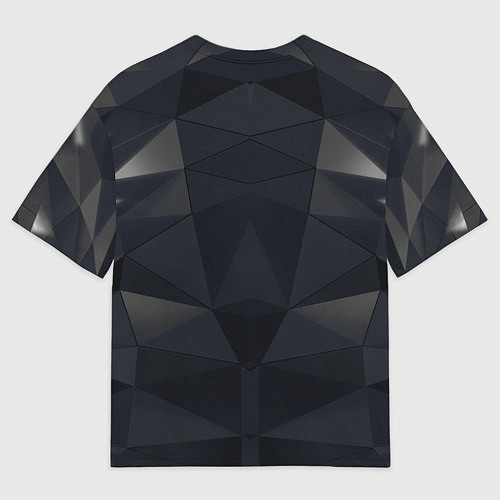 Мужская футболка оверсайз Адам Дженсен в отражении deus ex / 3D-принт – фото 2