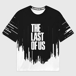 Футболка оверсайз мужская The last of us текстура, цвет: 3D-принт