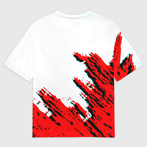 Мужская футболка оверсайз Россия герб империя / 3D-принт – фото 2