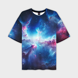 Мужская футболка оверсайз Fascinating cosmic expanses