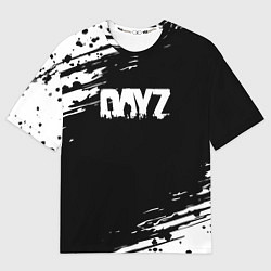 Футболка оверсайз мужская Dayz текстура краски, цвет: 3D-принт