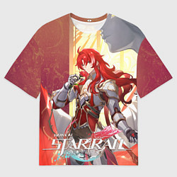 Мужская футболка оверсайз Аргенти из Хонкая