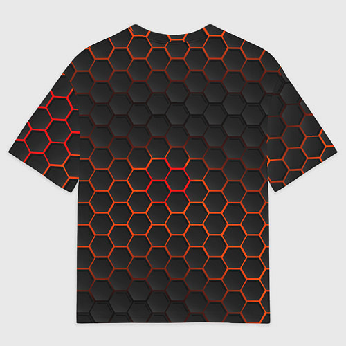 Мужская футболка оверсайз Аска из Евангелиона / 3D-принт – фото 2