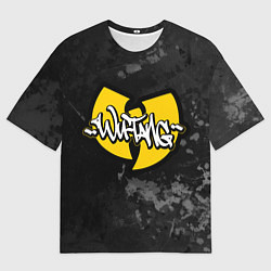 Футболка оверсайз мужская Wu tang clan logo, цвет: 3D-принт