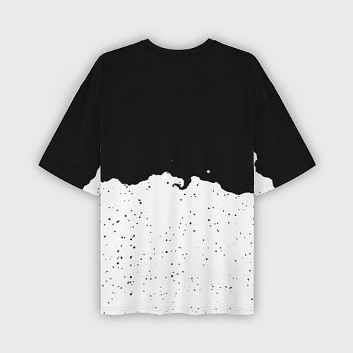 Мужская футболка оверсайз Fortnite тёмная ночь / 3D-принт – фото 2