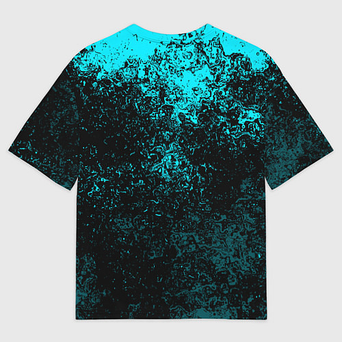 Мужская футболка оверсайз Dead Cells брызги красок / 3D-принт – фото 2
