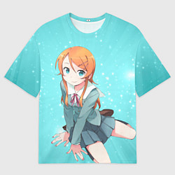 Мужская футболка оверсайз Кирино Косака из OreImo