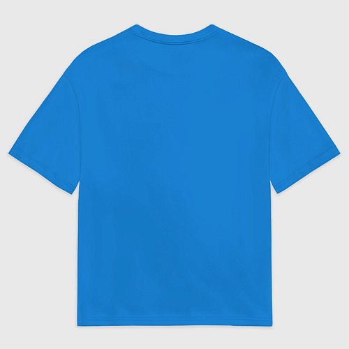 Мужская футболка оверсайз Пью в компаниях изредка / 3D-принт – фото 2