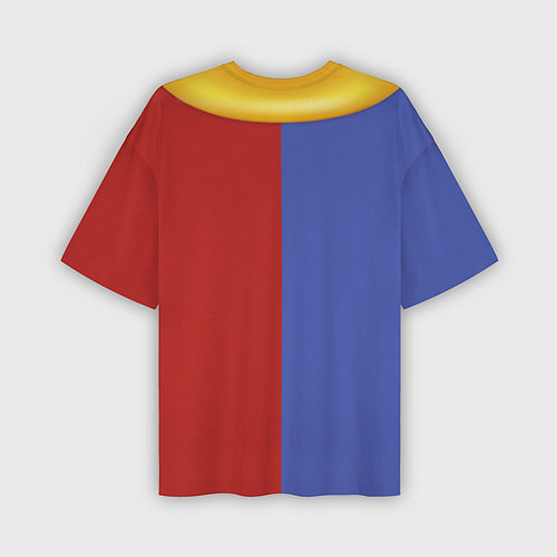 Мужская футболка оверсайз Костюм Помни удивительный цифровой цирк / 3D-принт – фото 2