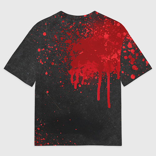 Мужская футболка оверсайз Аннушка разлила масло - Мастер и Маргарит / 3D-принт – фото 2