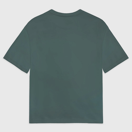 Мужская футболка оверсайз Круглая овечка: о чем думаешь, о своем овечном / 3D-принт – фото 2