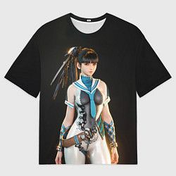 Мужская футболка оверсайз Красотка Ева stellar blade