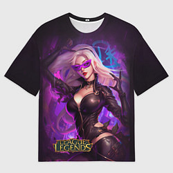 Мужская футболка оверсайз League of Legends Kaisa Kda style
