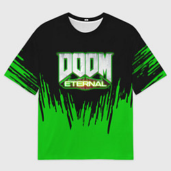 Футболка оверсайз мужская Doom, цвет: 3D-принт