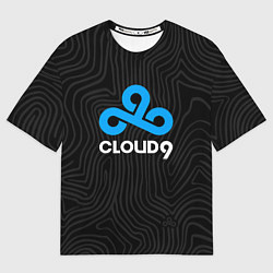 Футболка оверсайз мужская Cloud9 hi-tech, цвет: 3D-принт