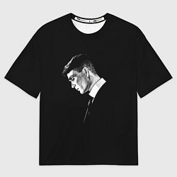 Футболка оверсайз мужская Thomas shelby x, цвет: 3D-принт