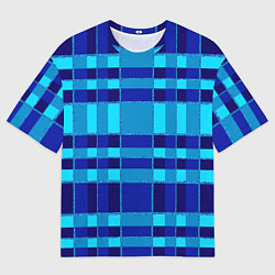 Мужская футболка оверсайз Полосный паттерн