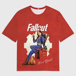 Мужская футболка оверсайз Fallout - Lucy